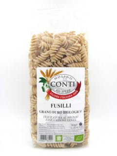 Fusilli di grano duro bio
