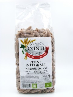 Penne integrali di farro bio