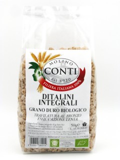 Ditalini integrali di grano duro bio