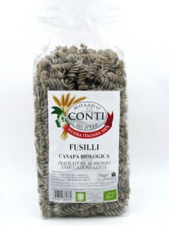 Fusilli di canapa bio