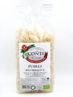 Organic rice fusilli